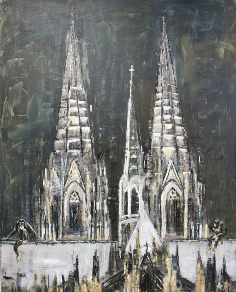 Aape om Kölner Dom